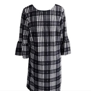 violet B houndstooth dress